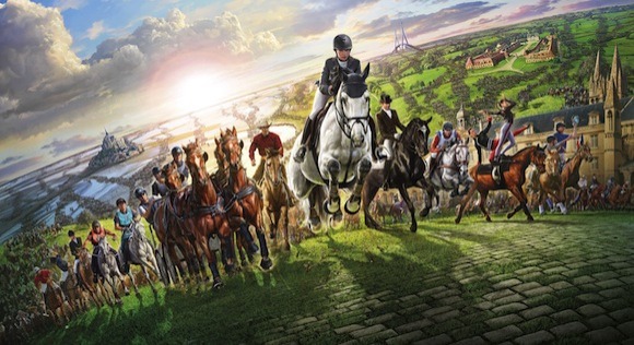 Affiche officielle des JEM Normandie 2014 Affiche officielle des JEM Normandie 2014