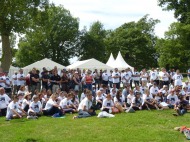 Our volunteers at Le Pin National Stud in August 2013 - ©Comité d'Organisation Normandie 2014