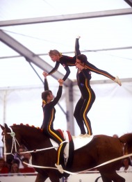 The Vaulting World Champions, Switzerland - ©Kit Houghton / FEI