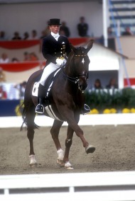 Isabel Werth (GER) and Gigolo, World Champion - ©Kit Houghton / FEI