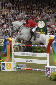 ShowJumping World Champion Jos Lansink (BEL) & Cavalor Cumano - ©Kit Houghton / FEI