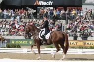 Laura Bechtolsheimer (GBR) and Mistral Hojris silver medal - ©Dirk Caremans