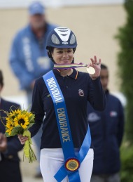 Individual Gold Medal in Endurance: Maria Mercedes ALVAREZ PONTON ESP - ©Kit Houghton / FEI
