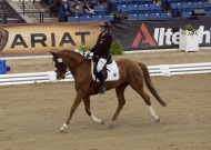 Hannelore Brenner (GER) winner of Grade III Individual Para Dressage - ©Kit Houghton / FEI