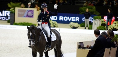 Queen Charlotte Dujardin keeps reigning