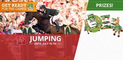 Win tickets to the Jumping competition with our new Facebook game