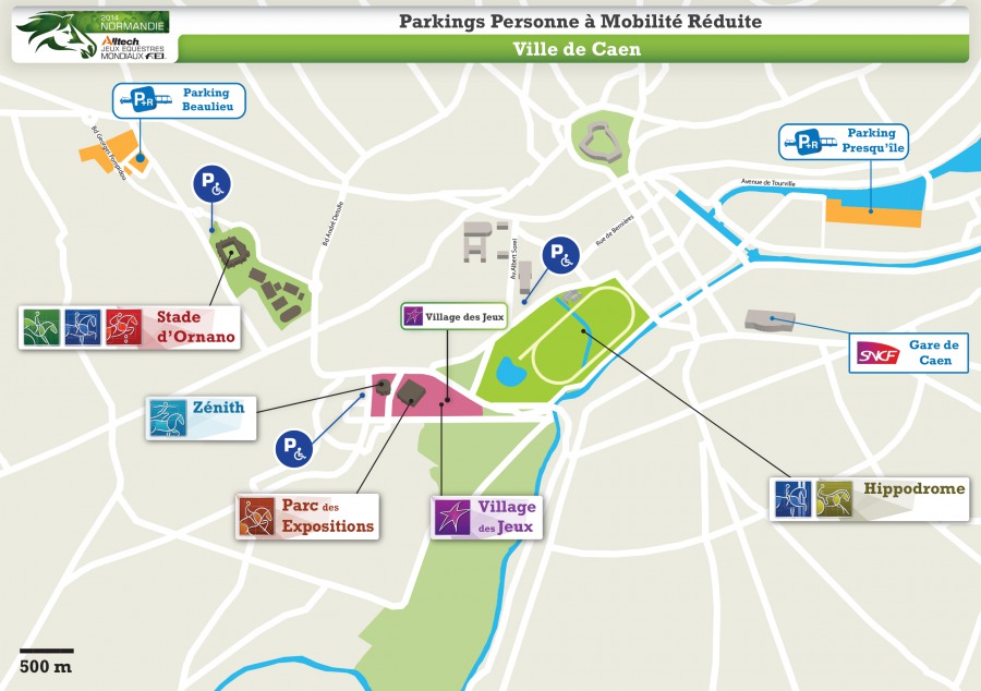 Parkings PMR Parkings PMR