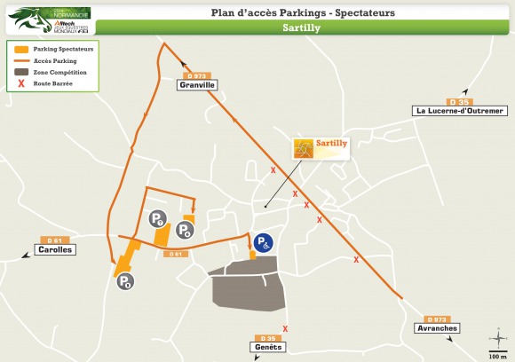 Sartilly Plan Acc�Parkigs Spectateurs Sartilly Plan Acc�Parkigs Spectateurs