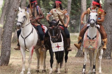 The Indian Myth horse show