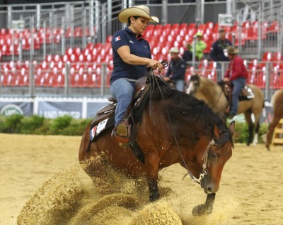 The French reining team is ready to go