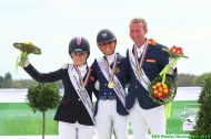 Grade IV  : Michele GEORGE - BEL - Sophie WELLS - GBR - Frank HOSMAR - NED - - ©PSV Photos