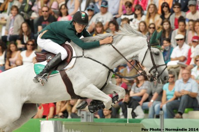 Allen takes early Jumping lead for the Emerald Isle