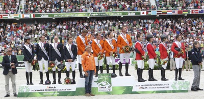 Dutch win Jumping gold by a whisker