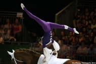 12 - Daniela FRITZ - Caramel - LEHRMANN - Vaulting  Women's final  - ©CO Normandie 2014/PSV