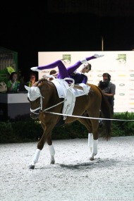 12 - Daniela FRITZ - Caramel - LEHRMANN - Vaulting  Women's final  - ©CO Normandie 2014/PSV