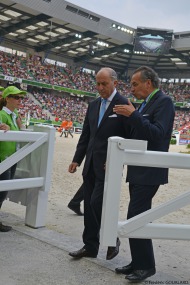 Laurent Fabius & Pierre Durand - ©Frédéric Goualard